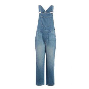 Reformation River Relaxed Denim Overalls